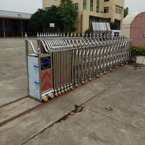 柳州恒賀門窗 供應電動折疊伸縮門 伸縮平移門 自動門 卷閘門 拉閘門